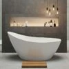 Andreia Acrylic White Freestanding Bath - 1500 X 720mm