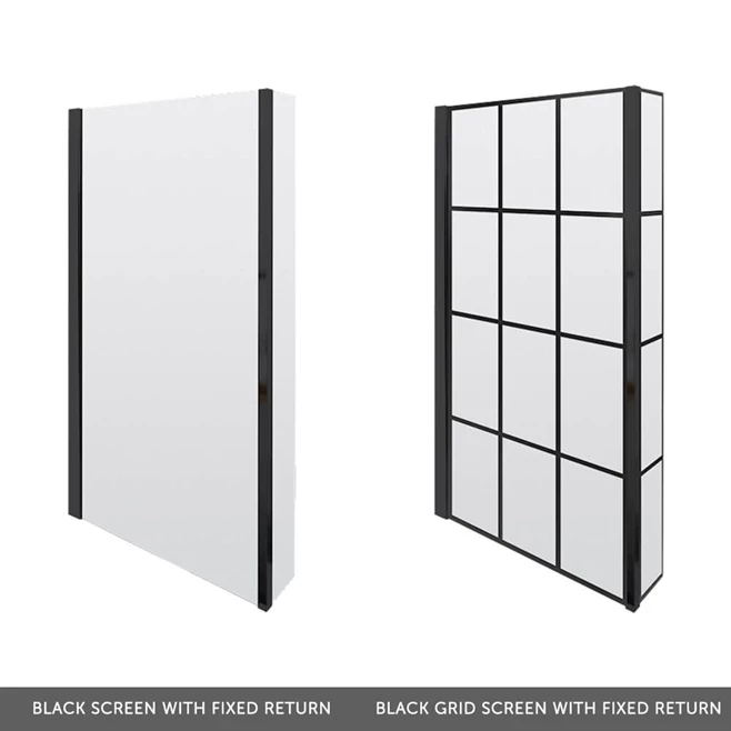 Drench L Shaped Shower Bath With Panel And Shower Screen - 1500mm 6 Drench L Shaped Shower Bath With Panel And Shower Screen - 1500mm - Image 4