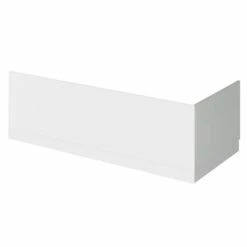 Emily 700mm Bath End Panel -Drench Store drench emily end bath panel gloss grey mist cutout