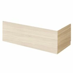Emily 700mm Bath End Panel -Drench Store drench emily end panel natural oak cutout