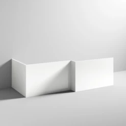 Drench L Shaped Shower Bath & Optional Panel - 1700mm -Drench Store drench l shower bath front panel