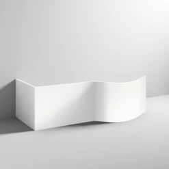 Drench P Shaped Shower Bath & Optional Panel - 1500mm 11 Drench P Shaped Shower Bath & Optional Panel - 1500mm -Drench Store drench p shower bath front panel