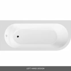 Drench J Shaped Single Ended Corner Bath & Bath Panel - 1700 X 720mm 13 Drench J Shaped Single Ended Corner Bath & Bath Panel - 1700 X 720mm -Drench Store drench single ended j left bath banner