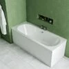 Drench Straight Double Ended Bath - Curved -Drench Store drench straight double ended curved 1700x700 lifestyle 1