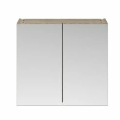 Emily 800mm Mirror Cabinet -Drench Store emily 800 mirrored cabinet driftwood cutout