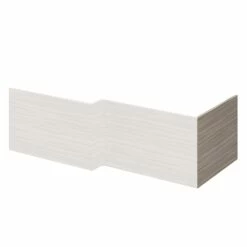 Emily 700mm L-Shaped Square End Bath Panel -Drench Store emily end bath panel driftwood cutout