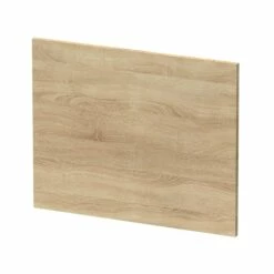 Emily 700mm L-Shaped Square End Bath Panel -Drench Store emily l shaped bath end panel natural oak cutout image