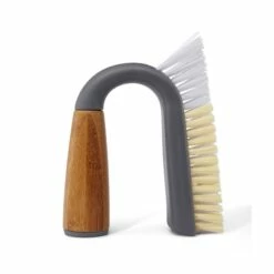 Full Circle Grunge Buster Grout & Tile Brush - Grey -Drench Store full circle grunge buster bathroom brush grey