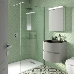 Crosswater Gallery 8 Walk In Shower Enclosure 8mm Panels With Multiple Configurations - Polished Stainless Steel