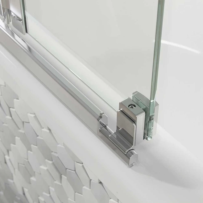 Harbour AcquaShield Acqua Arm 6mm Single Panel Bath Screen - 1500 X 800 Mm 4 Harbour AcquaShield Acqua Arm 6mm Single Panel Bath Screen - 1500 X 800 Mm - Image 2