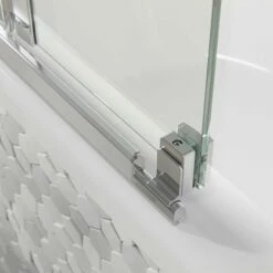 Harbour AcquaShield Acqua Arm 6mm Five Panel Bath Screen - 1500 X 1000mm -Drench Store harbour acquashield acqua bath screen lock