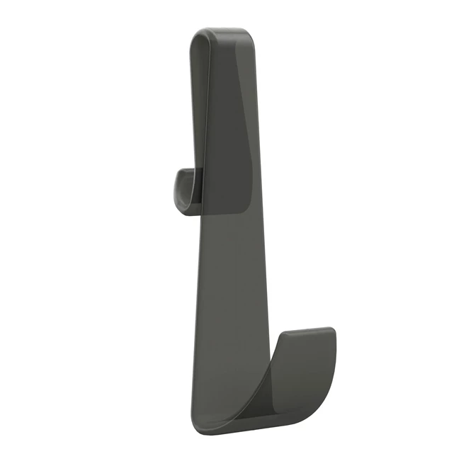 Harbour Contour Smoked Black Robe Hook For Frameless Enclosures 3 Harbour Contour Smoked Black Robe Hook For Frameless Enclosures