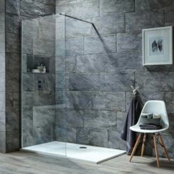 Harbour I8 8mm 2m Tall Easy Clean Glass Panel For Wetrooms & Walk In Showers 12 Harbour I8 8mm 2m Tall Easy Clean Glass Panel For Wetrooms & Walk In Showers -Drench Store harbour i8 800 tall easy clean wetroom panel