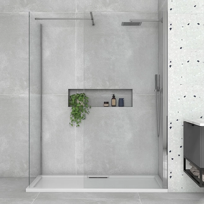 Harbour I8 8mm 2m Tall Easy Clean Wetroom 2 Panel Pack 6 Harbour I8 8mm 2m Tall Easy Clean Wetroom 2 Panel Pack - Image 4