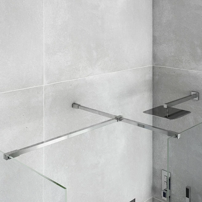 Harbour I8 8mm 2m Tall Easy Clean Wetroom 2 Panel Pack 7 Harbour I8 8mm 2m Tall Easy Clean Wetroom 2 Panel Pack - Image 5