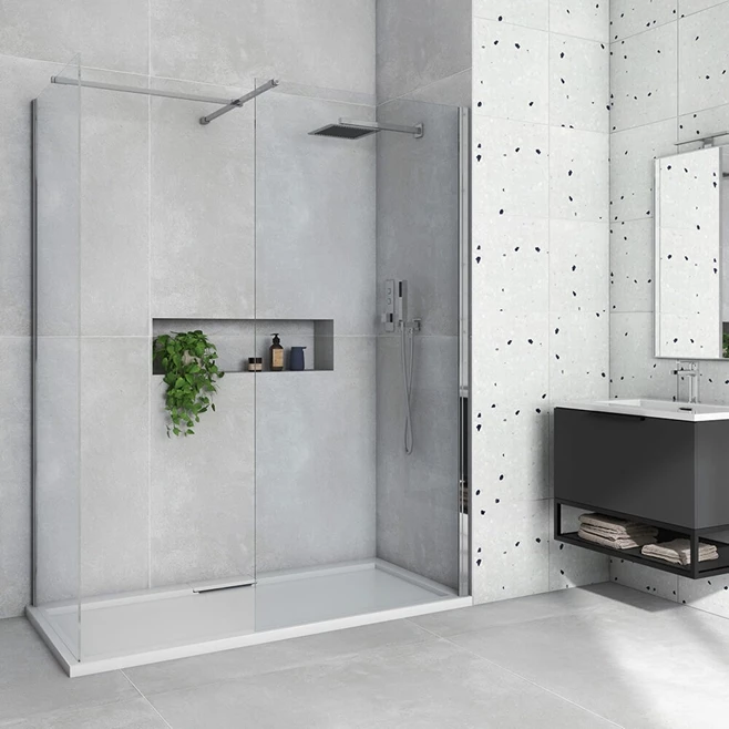 Harbour I8 8mm 2m Tall Easy Clean Wetroom 2 Panel Pack 5 Harbour I8 8mm 2m Tall Easy Clean Wetroom 2 Panel Pack - Image 3