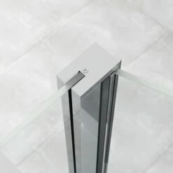 Harbour I8 8mm 2m Tall Easy Clean Wetroom Panel & Flipper Return Panel -Drench Store harbour i8 8mm 2m tall easy clean wetroom panel flipper return panel lifestyle4