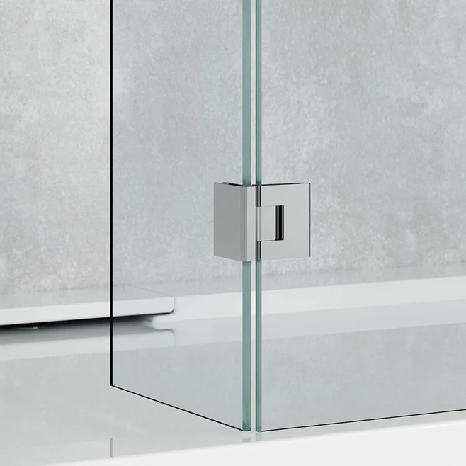 Harbour I8 8mm 2m Tall Easy Clean Wetroom Panel & Hinged Return Panel 5 Harbour I8 8mm 2m Tall Easy Clean Wetroom Panel & Hinged Return Panel - Image 3