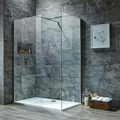 Harbour I8 8mm 2m Tall Easy Clean Wetroom 2 Panel Pack