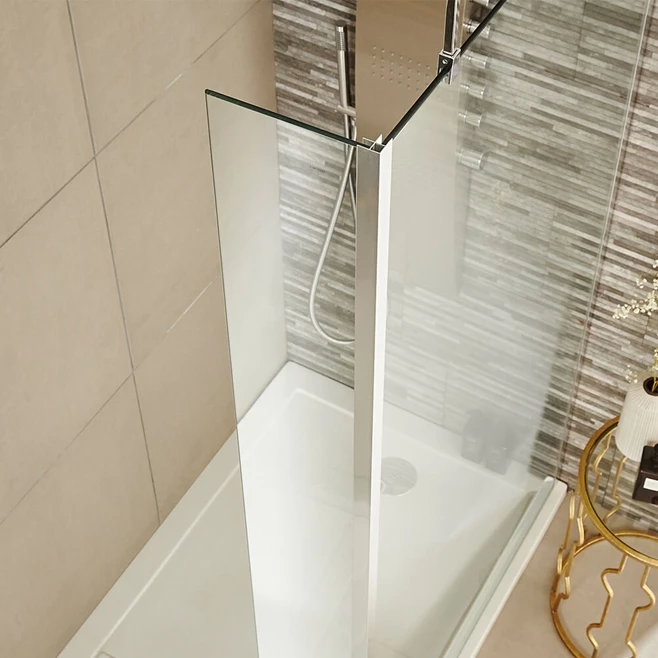 Harbour Alchemy 8mm Easy Clean Walk In Panel & Optional Return Panel 4 Harbour Alchemy 8mm Easy Clean Walk In Panel & Optional Return Panel - Image 2