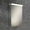 HiB Flux/Spectrum LED Illuminated Mirror Cabinet With Mirrored Sides - 400 X 600 & 500 X 700mm -Drench Store hib flux spectrum led cabinet mirrored sides