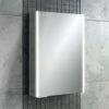 HiB Xenon 50 LED Illuminated Mirror Cabinet With Mirrored Sides - 505 X 700mm -Drench Store hib xenon 50 led mirror cabinet mirrored sides