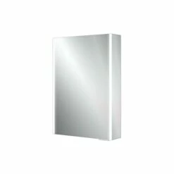 HiB Xenon 50 LED Illuminated Mirror Cabinet With Mirrored Sides - 505 X 700mm -Drench Store hib xenon led mirror cabinet mirrored sides 505mm