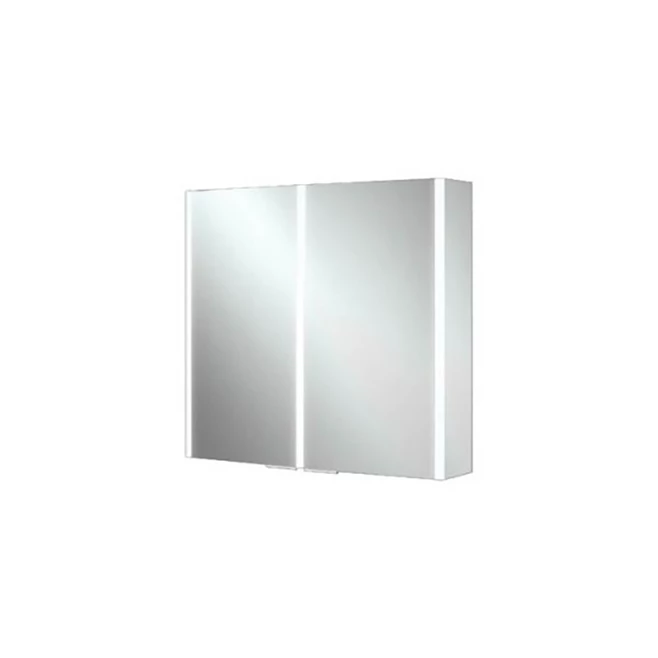 HiB Xenon 80 LED Illuminated Mirror Cabinet With Mirrored Sides - 820 X 700mm 4 HiB Xenon 80 LED Illuminated Mirror Cabinet With Mirrored Sides - 820 X 700mm - Image 2