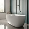 Hudson Reed Bella Freestanding Bath & Waste - 1495 X 720mm 2 Hudson Reed Bella Freestanding Bath & Waste - 1495 X 720mm -Drench Store hudson reed bella freestanding bath 1495 720