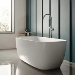 Hudson Reed Bella Freestanding Bath & Waste - 1495 X 720mm