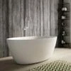 Hudson Reed Grace Freestanding Bath & Waste - 1500 X 760mm -Drench Store hudson reed grace freestanding bath 1500 760