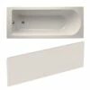 Ideal Standard Tesi Idealform Straight Single Ended Bath & Panel - 1600 & 1700 X 700mm -Drench Store ideal standard tesi idealform straight single end bath and panel 1600 1