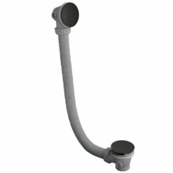 VOS Click Clack Bath Waste - Matt Black