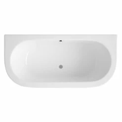Marina Back To Wall Bath & Panel - 1700 X 750mm 9 Marina Back To Wall Bath & Panel - 1700 X 750mm -Drench Store marina back to wall bath panel 1700x750mm