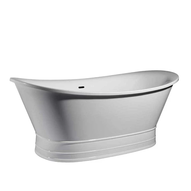 Nikki White Freestanding Acrylic Bath - 1745 X 795mm 4 Nikki White Freestanding Acrylic Bath - 1745 X 795mm - Image 2
