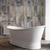 Nikki White Freestanding Acrylic Bath - 1745 X 795mm -Drench Store nikki white freestanding acrylic bath 1745x795mm