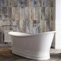 Nikki White Freestanding Acrylic Bath - 1745 X 795mm