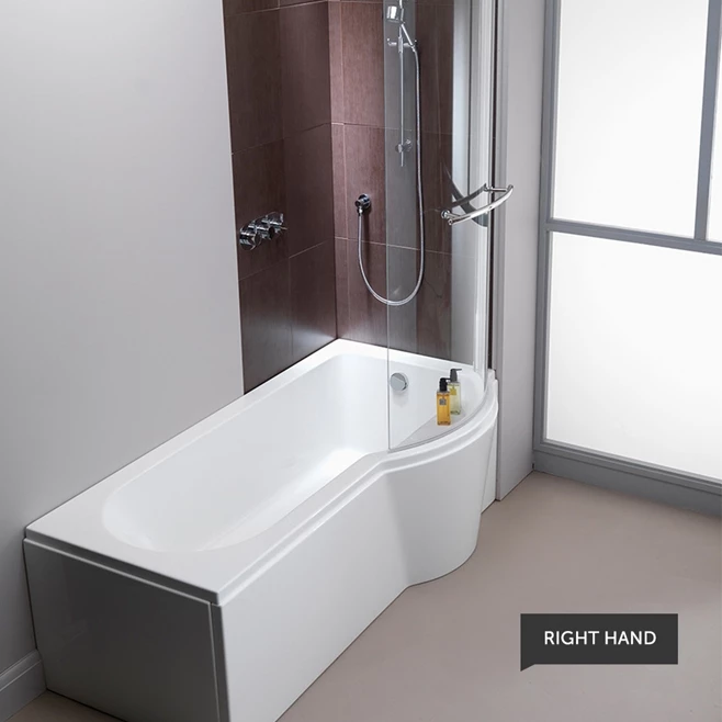 ArmourCast Arco Eco Shower Bath Right Or Left Hand (inc Leg Pack) - 1500 X 850mm 6 ArmourCast Arco Eco Shower Bath Right Or Left Hand (inc Leg Pack) - 1500 X 850mm - Image 4