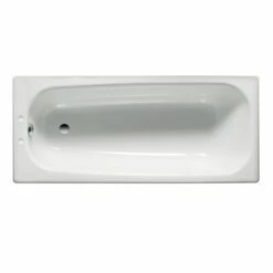 Roca Contesa Steel Bath With 2 Tap Holes - 1600 X 700mm