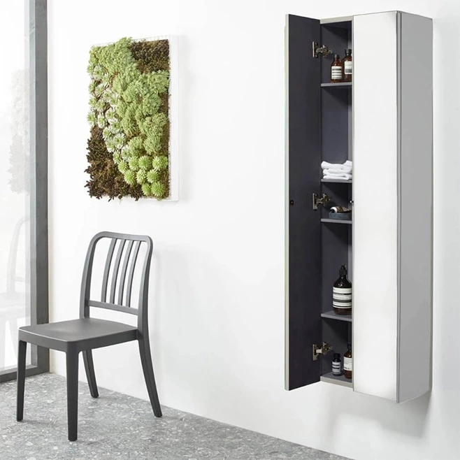 Roper Rhodes Scheme Mirrored Column Tall Storage Cabinet - 186 X 1400mm 3 Roper Rhodes Scheme Mirrored Column Tall Storage Cabinet - 186 X 1400mm
