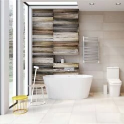 Sandra Freestanding White Acrylic Bath - 1485 X 790mm & 1675 X 780mm