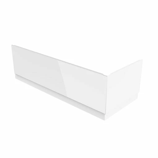 Saneux Bath Panel And Plinth In White Gloss 6 Saneux Bath Panel And Plinth In White Gloss -Drench Store saneux gloss white bath front panel cutout 2