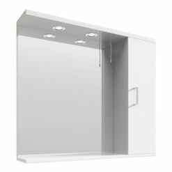 Vellamo Alpine Illuminated Mirror Cabinet - 850 X 750mm