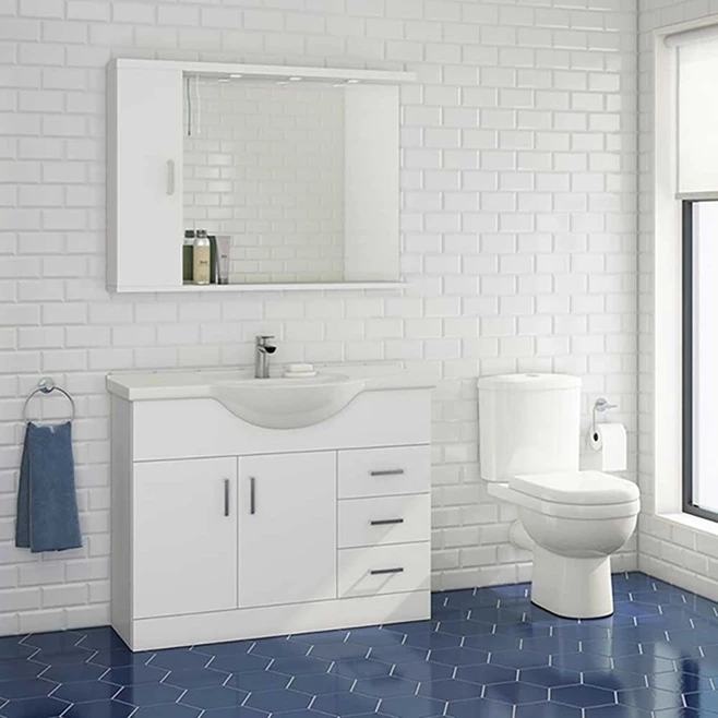 Vellamo Alpine Illuminated Mirror Cabinet - 1050 X 750mm 4 Vellamo Alpine Illuminated Mirror Cabinet - 1050 X 750mm - Image 2