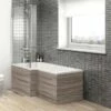 Vellamo Drift 700mm Square Shower Bath End Panel -Drench Store vellamo drift bath end panels off279