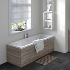 Vellamo Drift Driftwood Bath End Panel - 700 & 750mm
