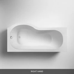 Drench P Shaped Shower Bath & Optional Panel - 1500mm 10 Drench P Shaped Shower Bath & Optional Panel - 1500mm -Drench Store wbp1585p bath nuie web right hand banner