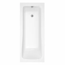Drench Straight Single Ended Bath - Square 8 Drench Straight Single Ended Bath - Square -Drench Store william square single ended bath topview
